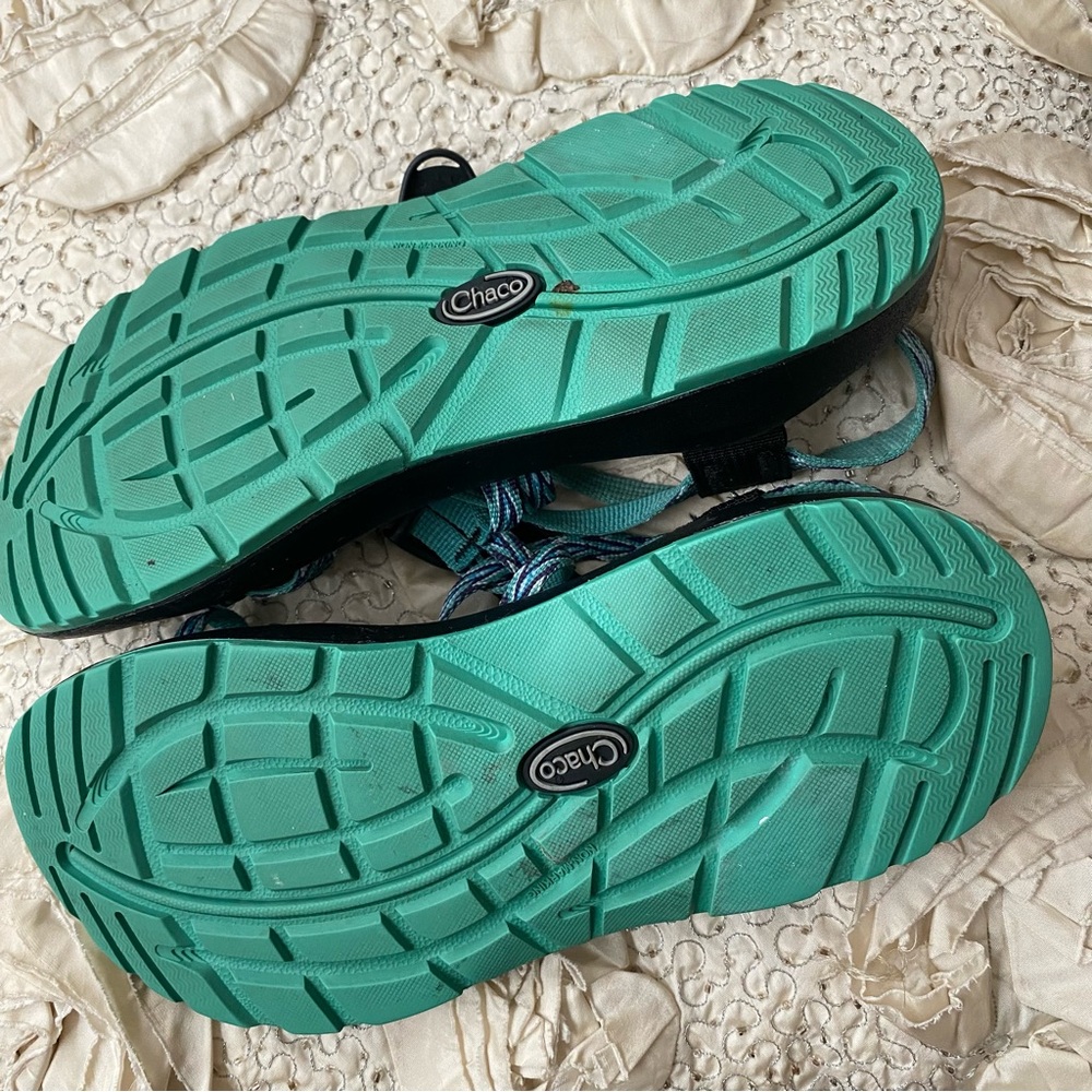 Chaco Women’s Summer Multicolored Braided Active Hiking Camping Sandals Size 7 - Picture 6 of 14